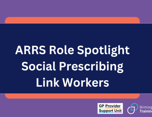 ARRS Role Spotlight: Primary Care- Social Prescribing Link Workers
